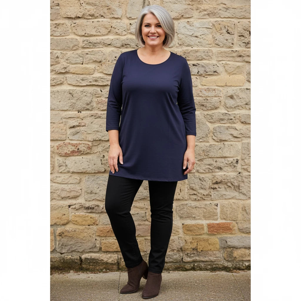 Licht Getailleerde Tuniek Van Crêpe – Boris Industries