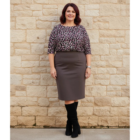 Extra Wijd Shirt Van Katoenstretch – Boris Industries