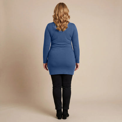 Basic Tunika aus Viskose-Stretch – Boris Industries