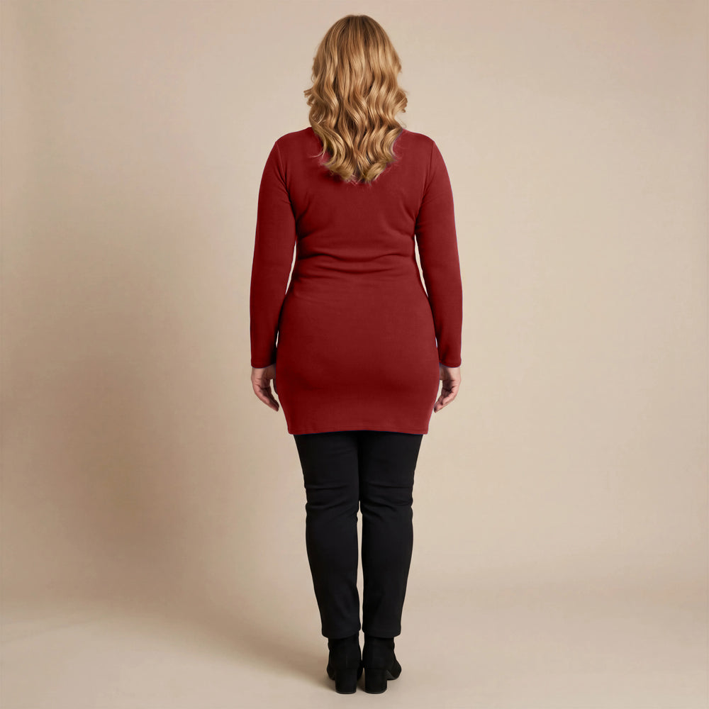 Basic Tunika aus Viskose-Stretch – Boris Industries