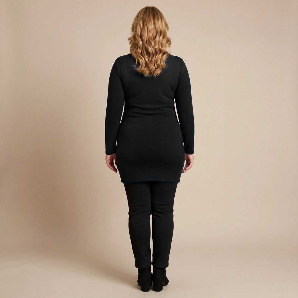 Basic Tunika aus Viskose-Stretch – Boris Industries