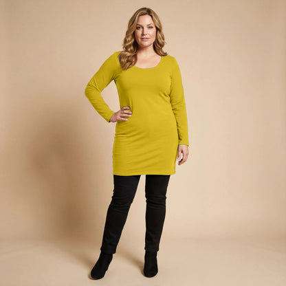 Basic Tunika aus Viskose-Stretch – Boris Industries