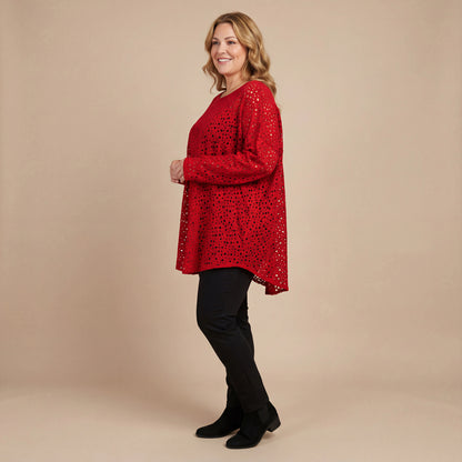 Boris Industries Oversized Gömlek Delikli