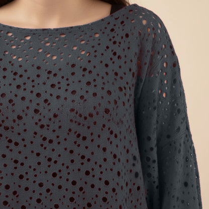 Boris Industries Oversized Gömlek Delikli