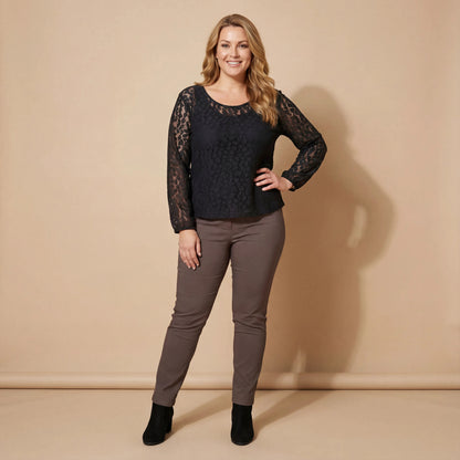 Boris Industries Dantel Gömlek, Panter veya Zebra Desenli