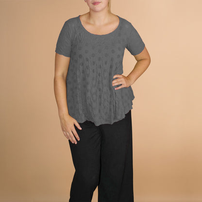 A-Lijn Shirt Balletjesmotief – Boris Industries