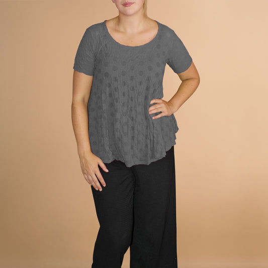 A-Lijn Shirt Balletjesmotief – Boris Industries