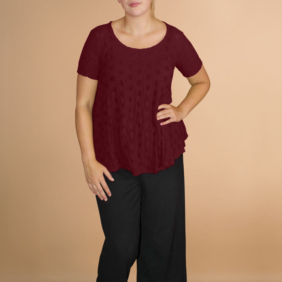 A-Lijn Shirt Balletjesmotief – Boris Industries