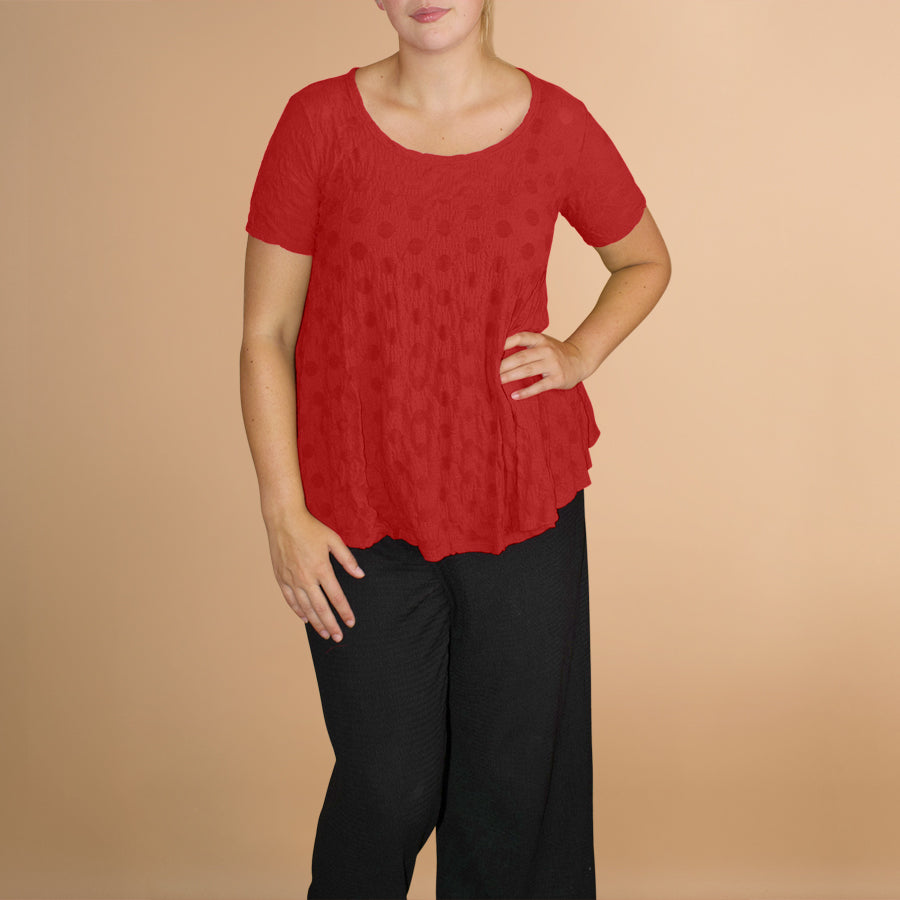 A-Lijn Shirt Balletjesmotief – Boris Industries