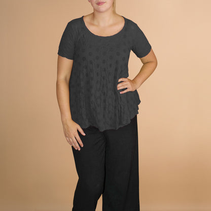 A-Lijn Shirt Balletjesmotief – Boris Industries