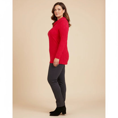 Luchtig boothals shirt met balletjesmotief – Boris Industries