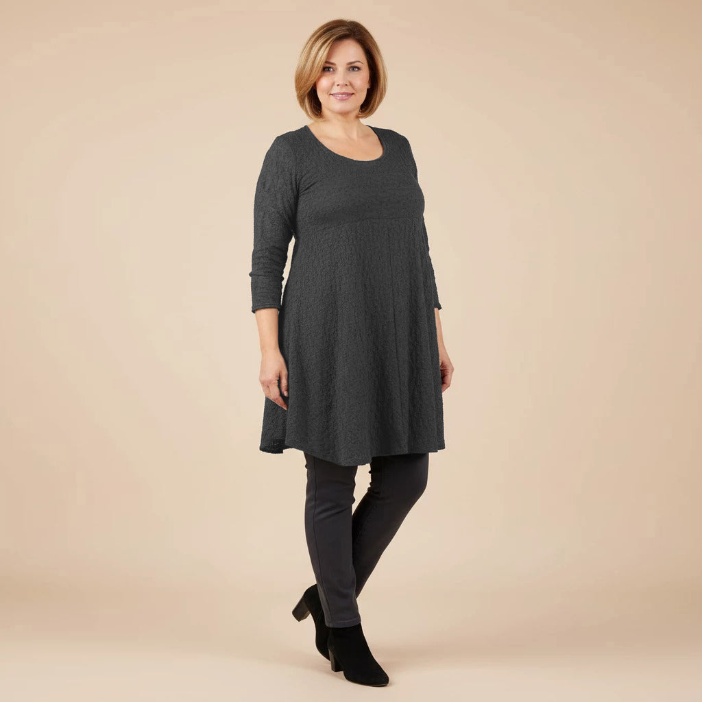 Tuniek Kant soepelvallend met 2/3 mouw – Boris Industries