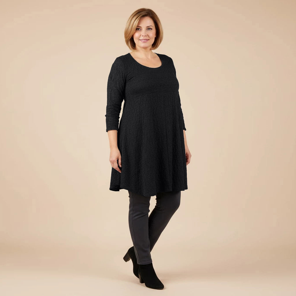 Tuniek Kant soepelvallend met 2/3 mouw – Boris Industries