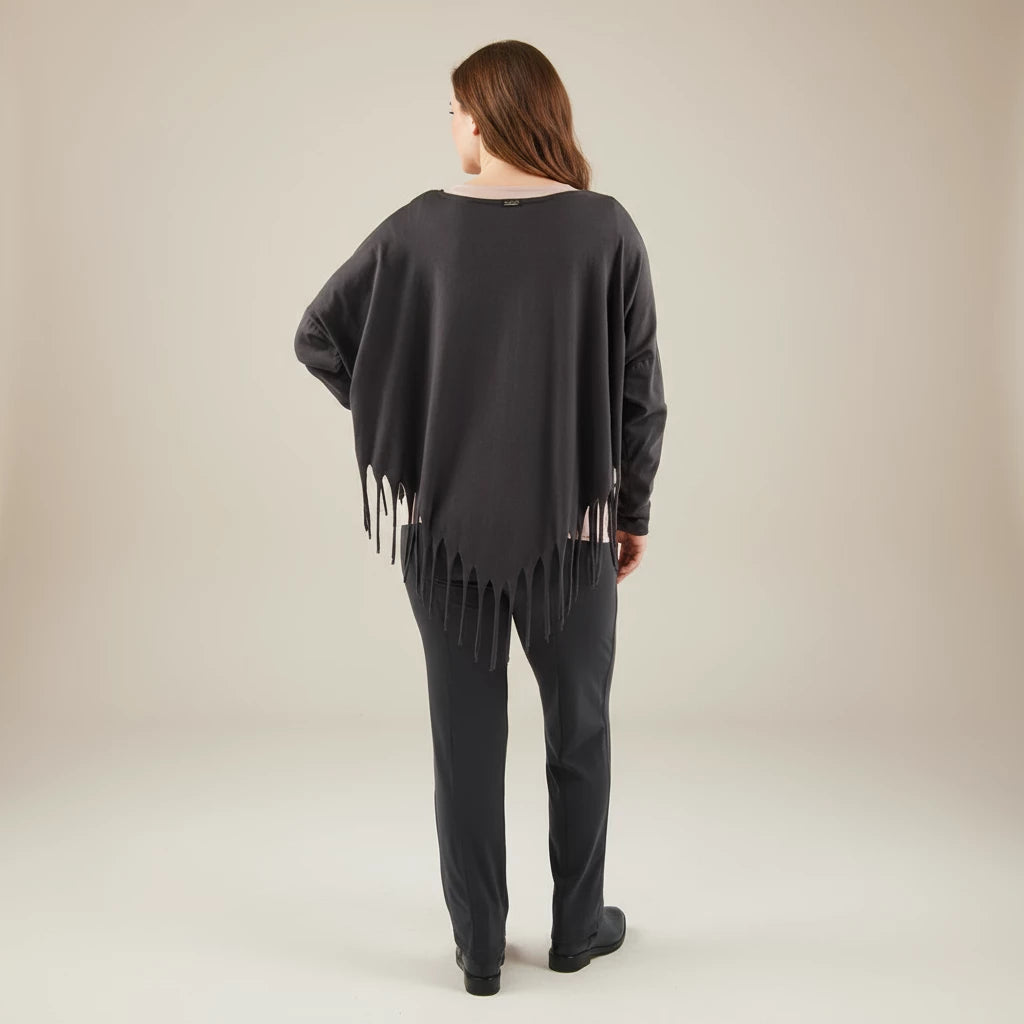 Wijd Shirt met Franjes - Boris Industries