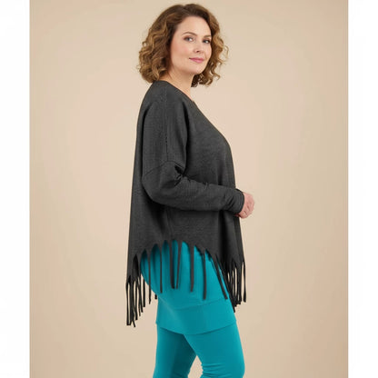 Wijd Shirt met Franjes - Boris Industries