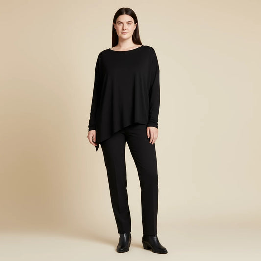 Wijd Asymmetrisch Shirt - Boris Industries