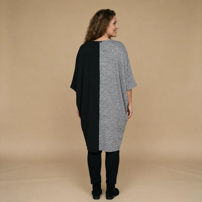 Lange wijde lyocell tuniek met zakken – Boris Industries