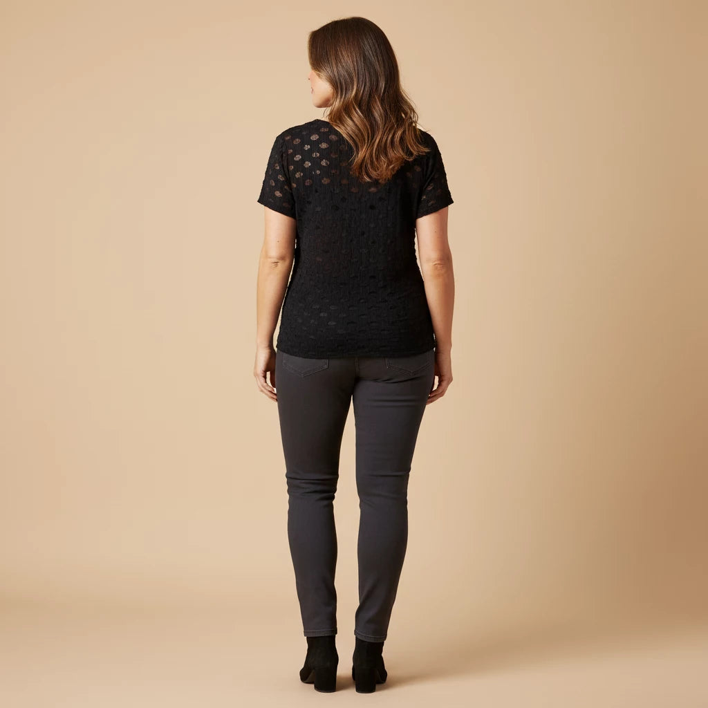 T-shirt Balletjes Mesh Luchtig Transparant – Boris Industries