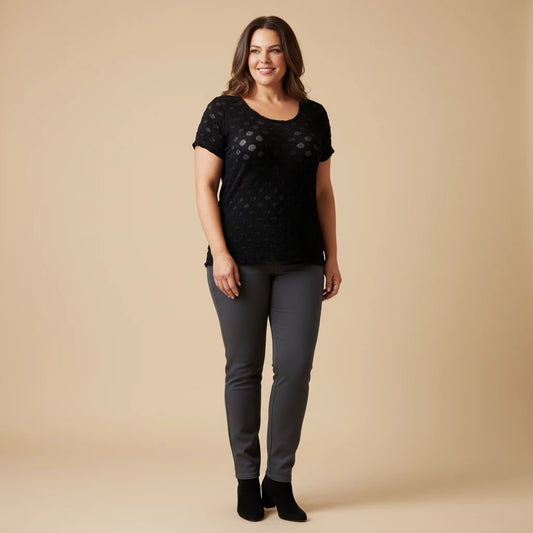 T-shirt Balletjes Mesh Luchtig Transparant – Boris Industries