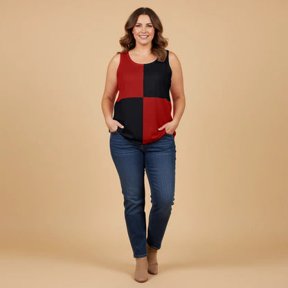 Hemd colorblock in elastisch katoen met zijsplit | Boris Industries