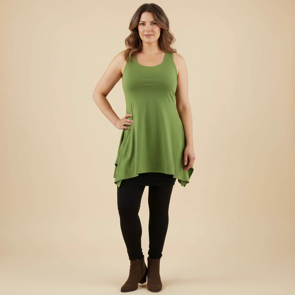 Tuniek Zonder Mouwen met Zijpunten - Boris Industries