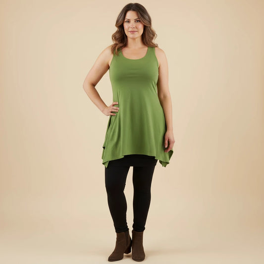 Tuniek Zonder Mouwen met Zijpunten - Boris Industries