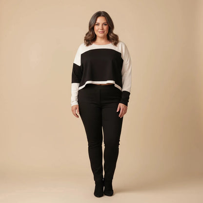 Boris Industries Kort Bred T-shirt med Väska