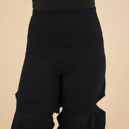 Broek van elastisch katoen met hoekjes donkerblauw – Boris Industries