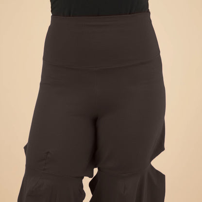 Broek van elastisch katoen met hoekjes donkerblauw – Boris Industries