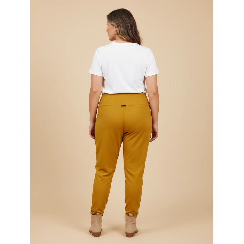 Broek Met Viscose Tailleband – Boris Industries