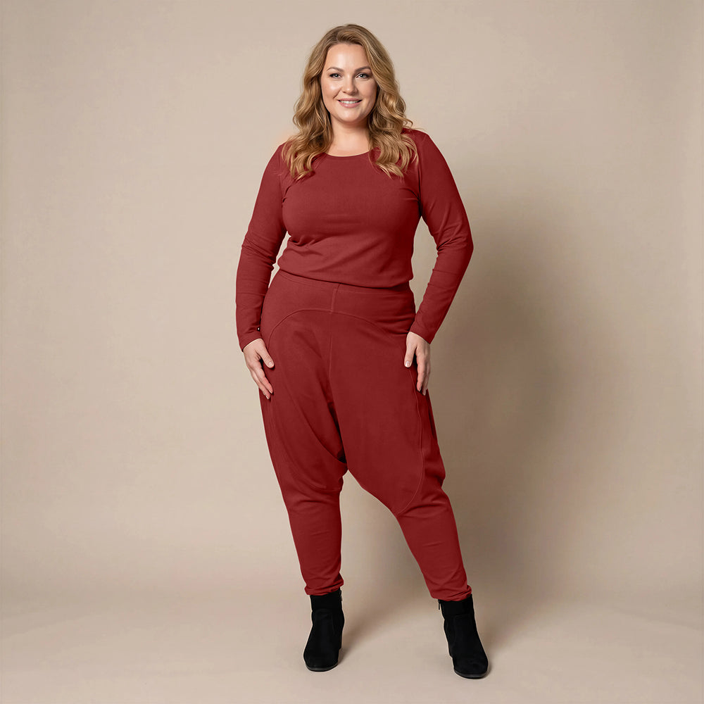 Zouavenbroek viscosmix met elastische tailleband – Boris Industries