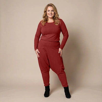 Zouavenbroek viscosmix met elastische tailleband – Boris Industries