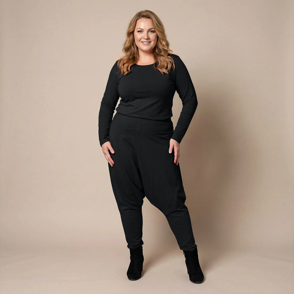 Zouavenbroek viscosmix met elastische tailleband – Boris Industries