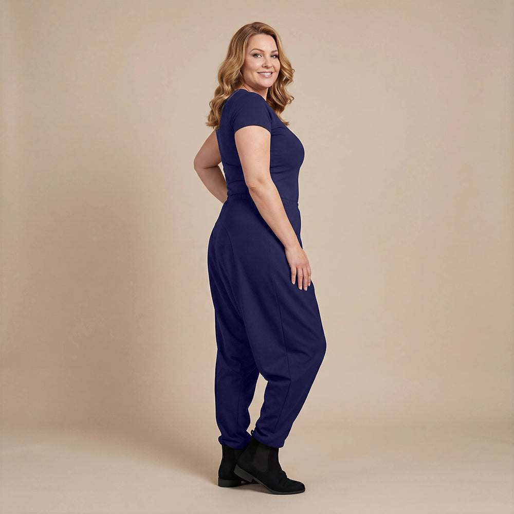 Zouavenbroek viscosmix met elastische tailleband – Boris Industries