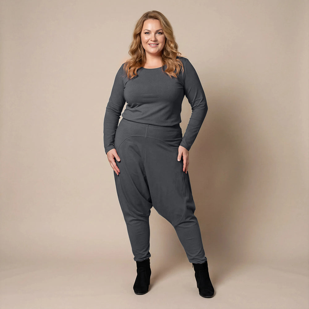 Zouavenbroek viscosmix met elastische tailleband – Boris Industries