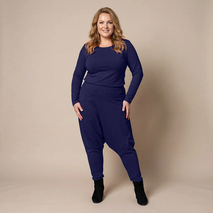 Zouavenbroek viscosmix met elastische tailleband – Boris Industries