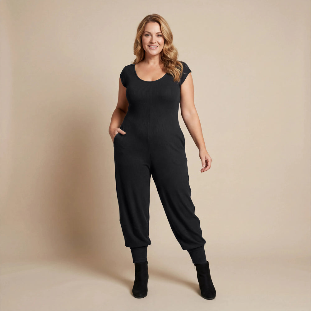 Boris Industries Jumpsuit Fickor Svart