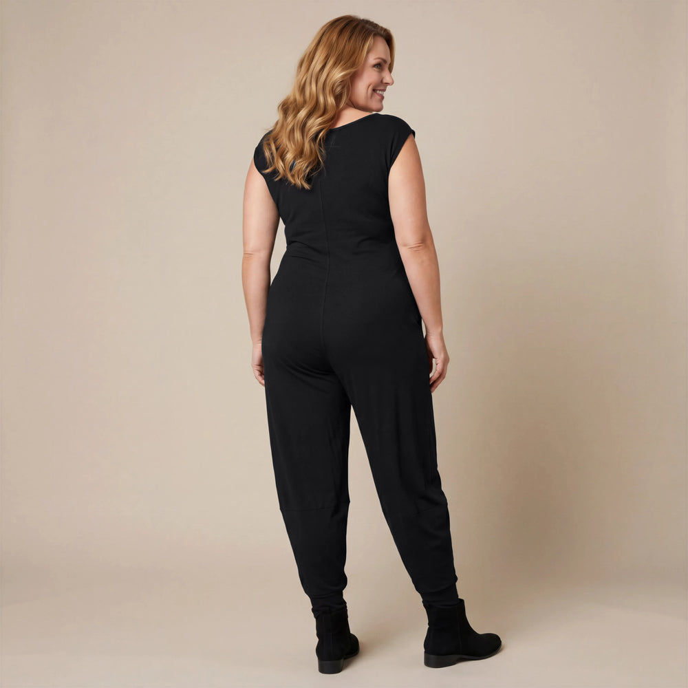 Boris Industries Jumpsuit Fickor Svart