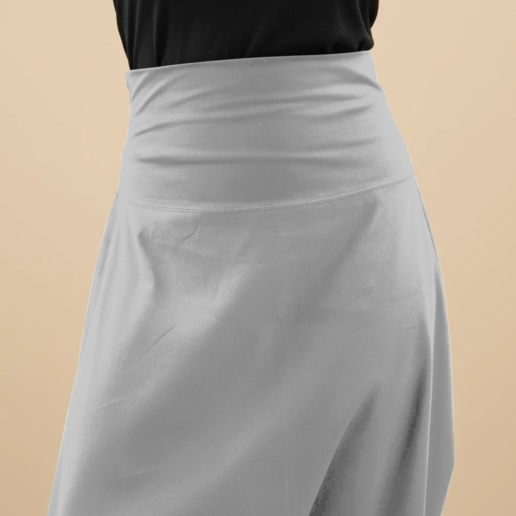 Harembroek in katoenmix met hoge tailleband | Boris Industries