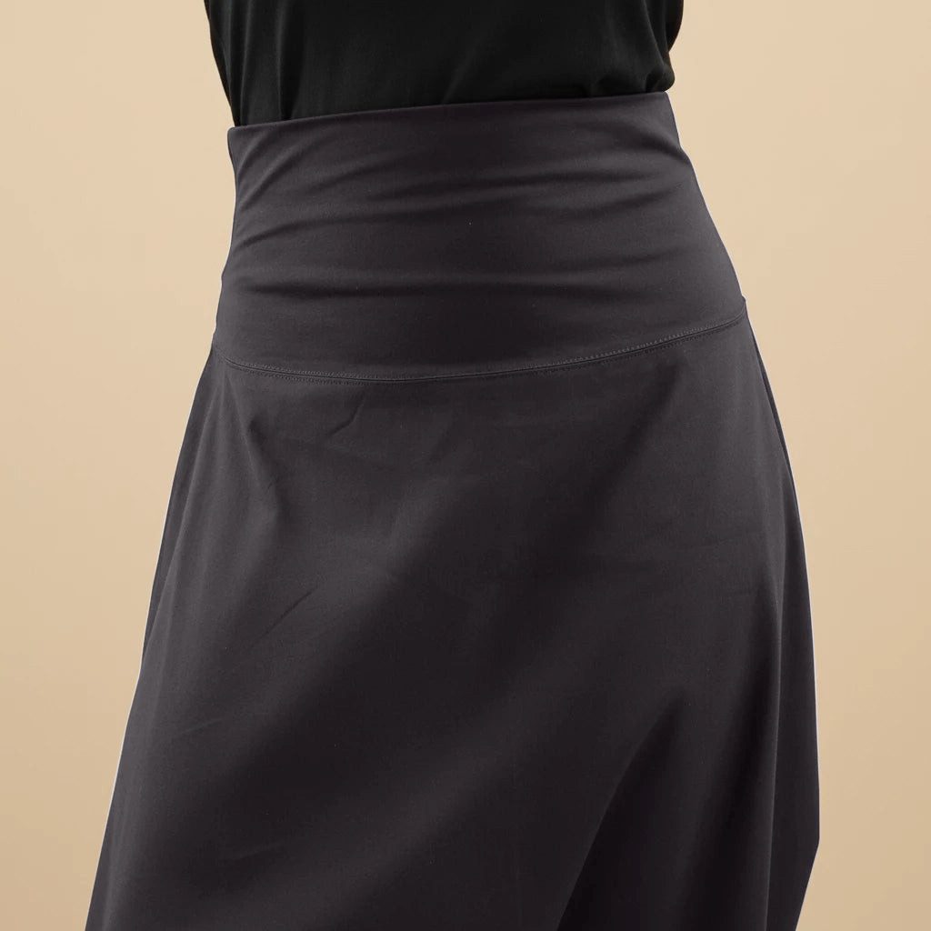 Harembroek in katoenmix met hoge tailleband | Boris Industries