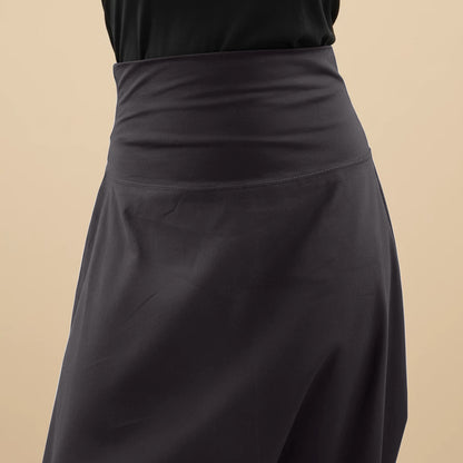 Harembroek in katoenmix met hoge tailleband | Boris Industries