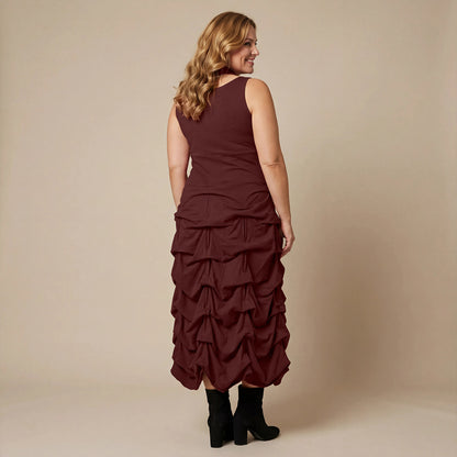 Langes Plisseekleid – Boris Industries