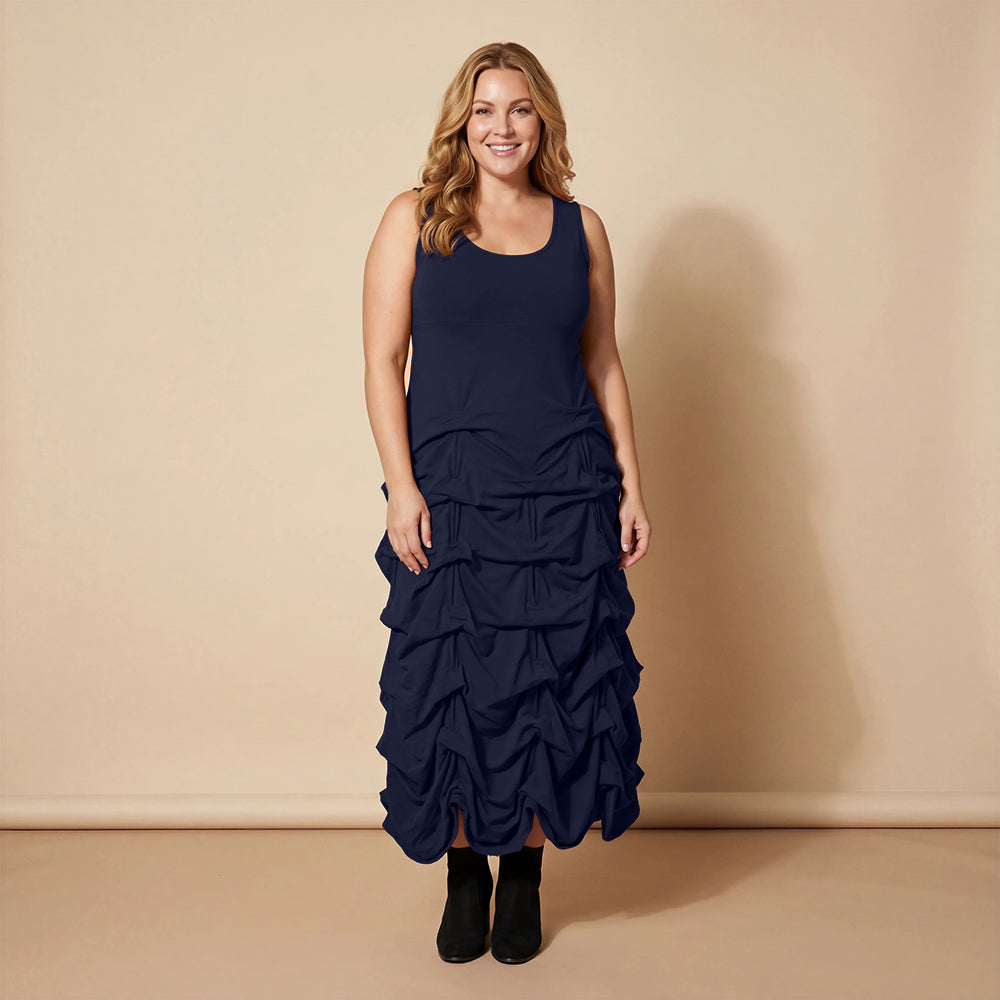 Langes Plisseekleid – Boris Industries