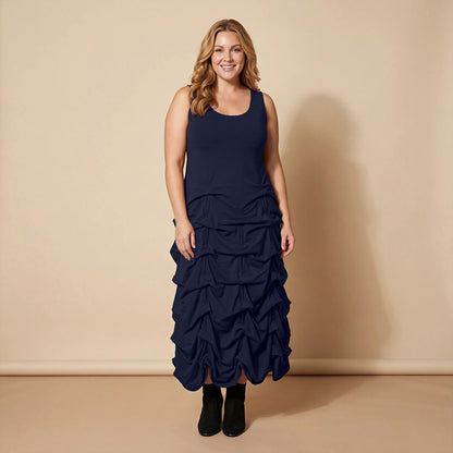 Langes Plisseekleid – Boris Industries