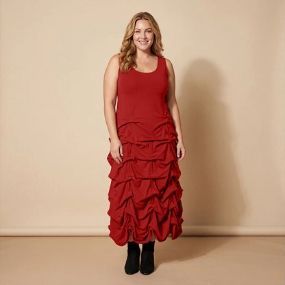 Langes Plisseekleid – Boris Industries