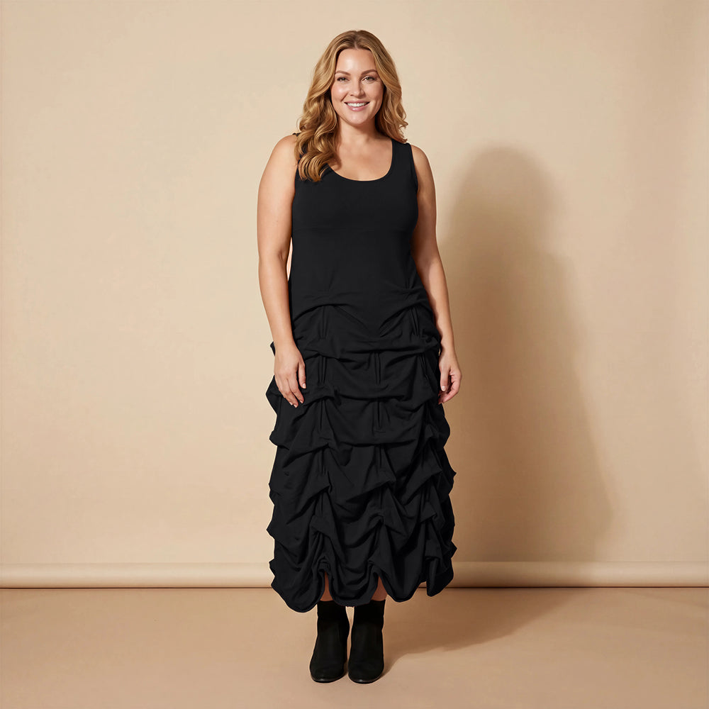 Langes Plisseekleid – Boris Industries