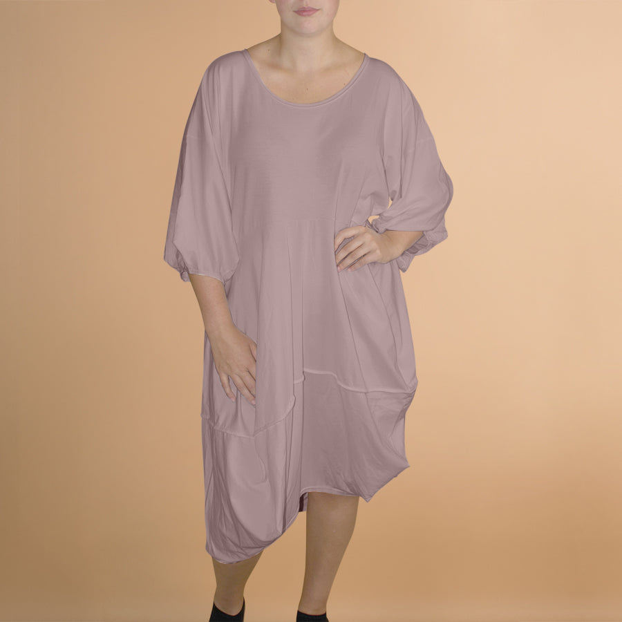 Jurk Wijde Ballonvorm Met Stiksel One Size – Boris Industries