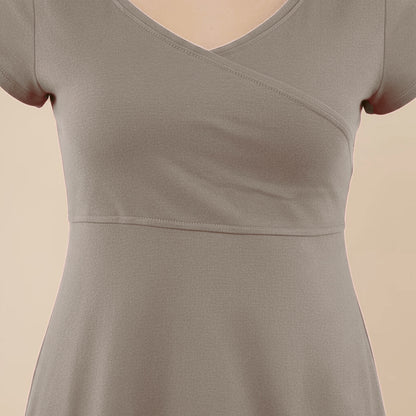 Boris Industries Elbise Çapraz V-yaka