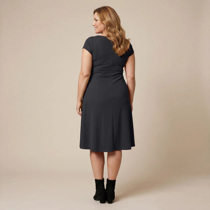 Boris Industries Elbise Çapraz V-yaka