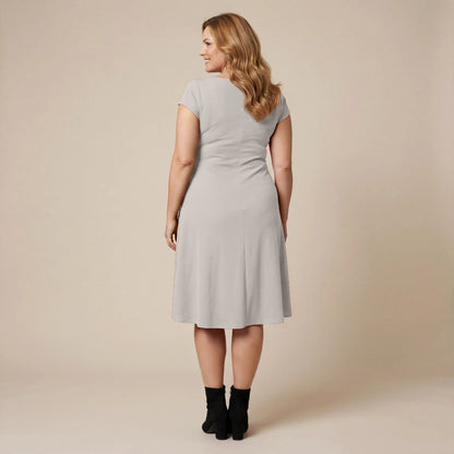 Boris Industries Elbise Çapraz V-yaka